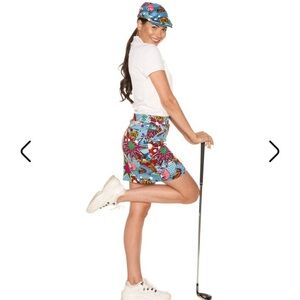 Royal & Awesome Partoon Ladies Skort